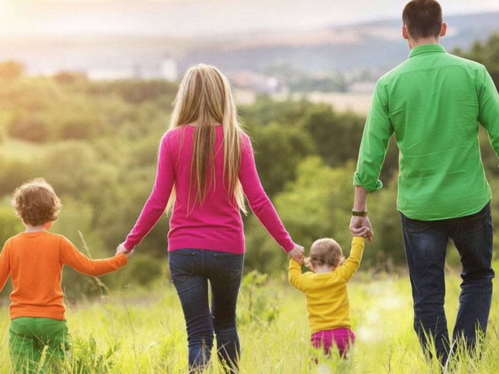 A representation of family and community togetherness
